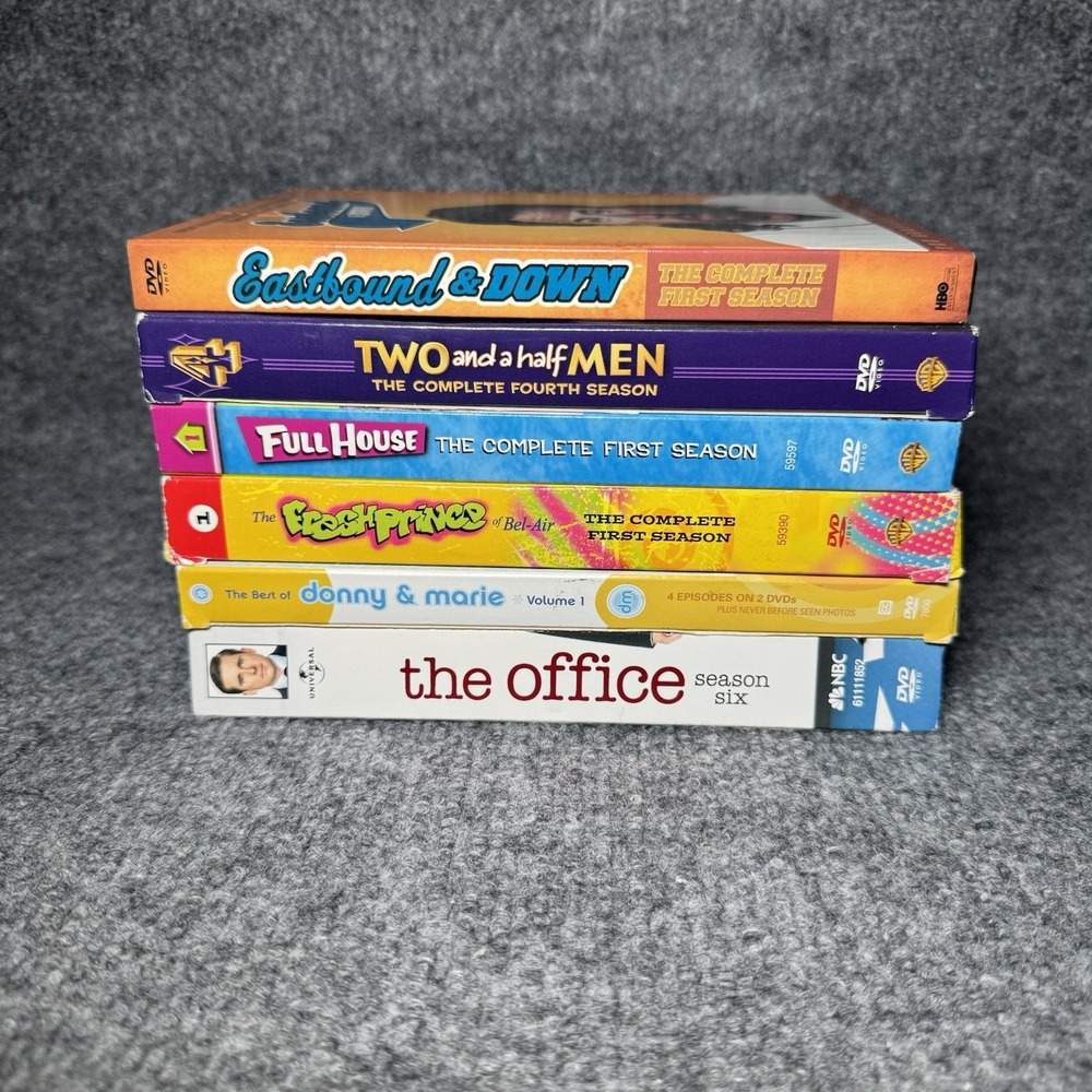 Lot of 6 TV Series/‎ Movies DVD'S, Eastbound & Down, Full House, The Office